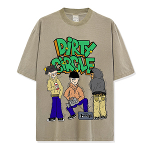 Vestiti caldi <span class=keywords><strong>Online</strong></span> T-Shirt da <span class=keywords><strong>uomo</strong></span> a manica corta in cotone Streetwear stampa Dtg T-Shirt grafica girocollo - Product Image 3