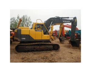 Excavatrice hydraulique sur chenilles Volvo EC140DLC de 14 tonnes d'occasion en bon état, certification EPA CE, boîte de vitesses avec pompe à moteur incluse - Product Image 1