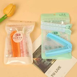 Rizadores de pelo autoadhesivos de plástico, cilíndricos de 10 cm, ligeros para uso diario, colores variados, juego de dos piezas - Product Image 2