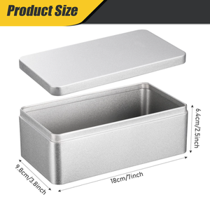 Bán Buôn Hình Chữ Nhật Lớn Tùy Chỉnh Bánh Vàng Cookies <span class=keywords><strong>Tin</strong></span> Jar Box <span class=keywords><strong>Big</strong></span> Vòng Không Khí Chặt Chẽ Cookie <span class=keywords><strong>Tin</strong></span> <span class=keywords><strong>Container</strong></span> Với Nắp - Product Image 3