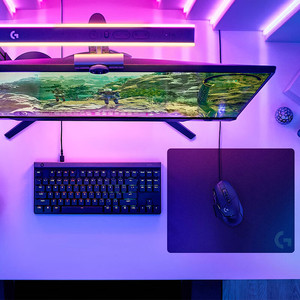 Alfombrilla de Ratón <span class=keywords><strong>Logitech</strong></span> (<span class=keywords><strong>G</strong></span>) G640 para Juegos, Alfombrilla de Goma de Gran Tamaño, Suave y Estable, para el Hogar, Oficina, Juegos, Escritorio, Computadora, G640 - Product Image 5