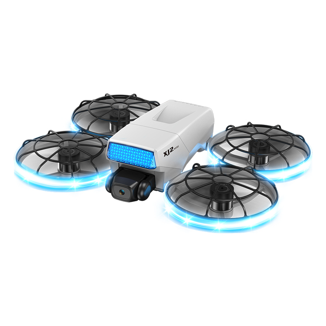 New XJ2 Mini Drone with Dual Cameras Obstacle Avoidance Optical Wifi  RC Helicopter Professional Foldable Quadcopter Toy Gift