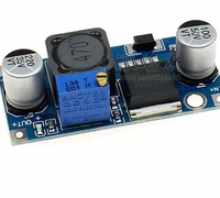 Modul Konverter Buck AIsmartlink LM2596 Step Down, Catu Daya Output DIP 1.25V-30V 3A