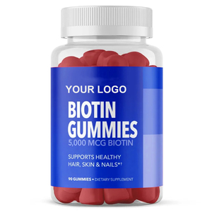 Private Label crescita dei capelli Vegan biotina <span class=keywords><strong>Collage</strong></span> 60 Gummies integratore vitaminico biotina <span class=keywords><strong>Collage</strong></span> di gommose cheratina - Product Image 1