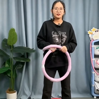 Produits Tendances : Cerceau de Fitness en Plastique pour Adultes, Idéal pour l'Entraînement de la Taille et les Exercices Abdominaux à Domicile