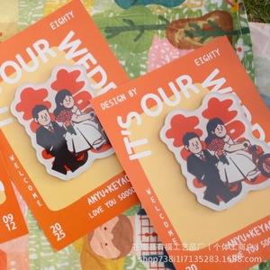 Imanes de Refrigerador de Acrílico Personalizados con Diseño de Anime, Recuerdo de Boda, Regalo Personal - Product Image 3