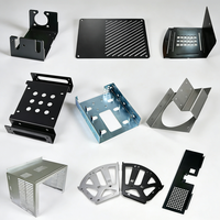 Fabrication sur mesure OEM de supports en tôle, plaques de montage, châssis, découpe laser, pliage CNC, soudage
