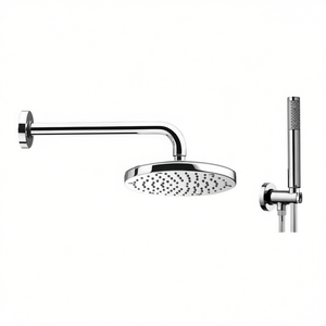 Conjunto de ducha Shower Concept, cromado, 200 mm, tipo lluvia, con rociador de mano para baño - Product Image 2