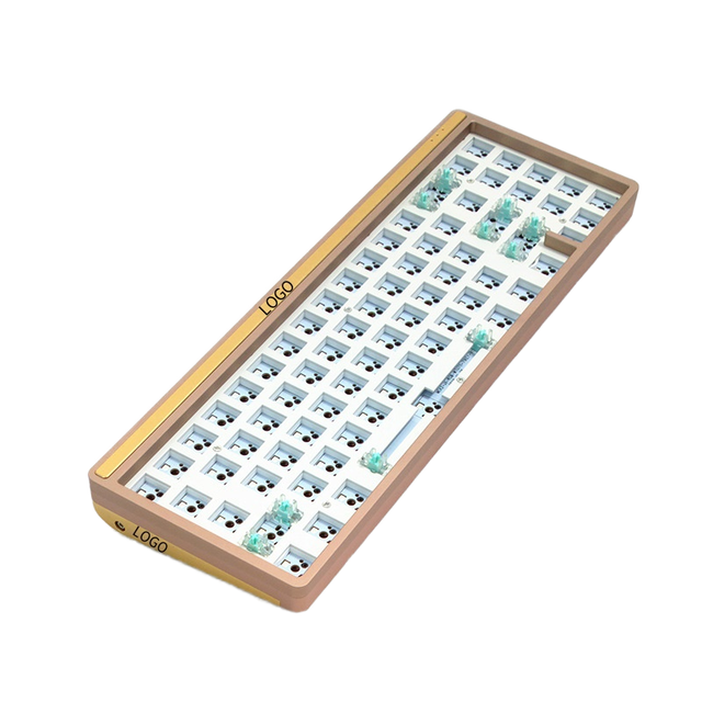 71-Key CNC Milling Aluminum Alloy Shell Mechanical Keyboard with Fabrication Services