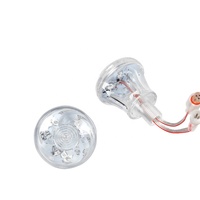 Fournisseur de matériel de carnaval, lumières LED cabochon programmables DMX 24V 60mm IP68 RGB, lumières ponctuelles pour manèges, éclairage décoratif pour parcs d'attractions