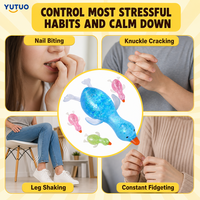 Nouvelle balle anti-stress en forme de canard en maltose sur le thème de l'aurore, super douce en TPE TPR, jouet à presser portable, marque YLX, pour enfants et adultes, créatif