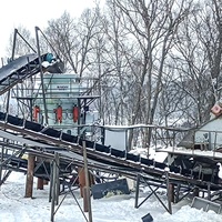 Ligne complète de concassage stationnaire à mâchoires et à cône de 300-500 TPH pour l'aggregat, la carrière, l'exploitation minière et la concassage de pierres
