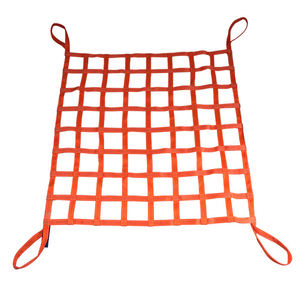 Red de seguridad de protección de carga de poliéster, malla de malla plana, Red de elevación de carga y descarga - Product Image 1