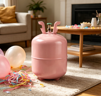 Kit de Inflador de Globos de 4.5L para Globos de Látex y de Aluminio, Inflado Rápido de Globos en Bodas, Ferias y Fiestas
