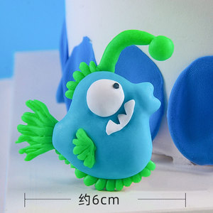 Décoration de <span class=keywords><strong>gâteau</strong></span> sur le <span class=keywords><strong>thème</strong></span> de l'océan, nouveau style, dessin animé, hippocampe, poisson - Product Image 4