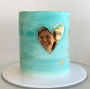 Nouvelle décoration <span class=keywords><strong>de</strong></span> gâteau saint valentin coeur rouge gâteau topper belle déesse Festival <span class=keywords><strong>or</strong></span> acrylique gâteau topper - Product Image 4