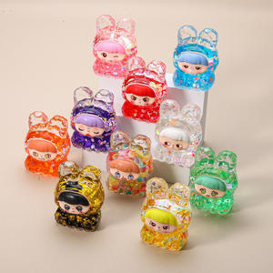 New Cute Cartoon Fashion Large-sized Flowing <b>Sand</b> Face-Changing Lucite Irregular Shape Charms DIY Desktop Home <b>Decoration</b> Car - Product Image 1