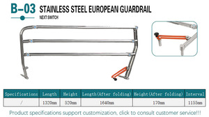 Vendita diretta in fabbrica attrezzature ospedaliere regolabile Guardrail letto rotaie per uso medico - Product Image 3
