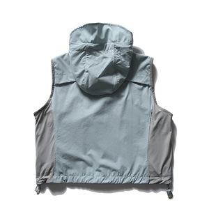 Chaqueta Cortavientos <span class=keywords><strong>sin</strong></span> Mangas Unisex de Secado Rápido para Exteriores 2026, Chaleco Deportivo Transpirable con Capucha - Product Image 4