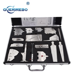 GNBWELD vendita calda 7 pezzi in 1 valigia portatile di medie dimensioni Kit di strumenti per indicatori di ispezione per saldatura di tipo americano - Product Image 3