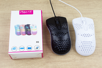 Nouvelle Souris Filaire USB X6 2026 de Haute Qualité avec 7 LED RGB, Câble USB de 1,5 m, Conception Ergonomique, Souris de Jeu pour Ordinateur de Bureau, Logo Personnalisé