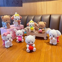 Ensemble de figurines en PVC sous licence Mikko - Boîte mystère - Design original de l'artiste, Matériel écologique, Vente en gros directe d'usine, Commande en gros