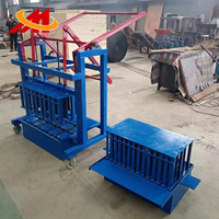 Offre Spéciale : Machine Manuelle de Fabrication de Briques en Ciment 4-60 pour l'Afrique & Machine Mobile de Fabrication de Blocs de Pavé en Béton pour Petites Entreprises