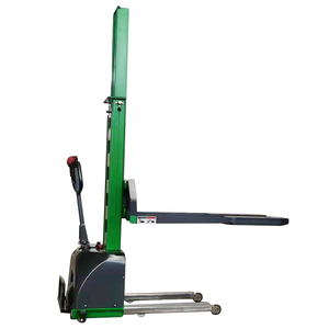 半電気式便利なフォークリフト500kg 1000kg 700kg 1500kg自動装填式スタッカーローディングトラック - Product Image 5