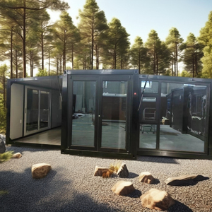 Casa Contenedor Modular Prefabricada de Acero de Lujo, Expandible, con Diseño Moderno, Color Personalizable, para Uso en Exteriores, Panel Sándwich - Product Image 6