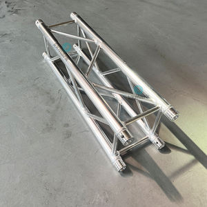 KKMARK Silver 290x290mm pencahayaan luar ruangan DJ pesta konser Spigot aluminium Aloi Truss untuk acara pameran panggung - Product Image 3