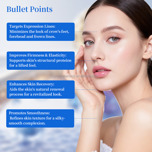 Sérum Visage Peau Peptides de Cuivre Bleu Oem Marque Privée Hydratant Anti-Âge Rides Raffermissant Lifting Snap-8 Ghk-Cu - Product Image 2