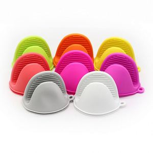 2 paires de mini-gants de four en silicone résistants à la chaleur pour la cuisine et la pâtisserie, avec logo OEM en silicone - Product Image 4