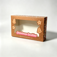 Boîte cadeau de Noël en papier recyclable, emballage en carton pour cadeaux de Noël