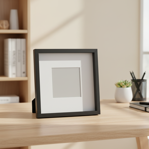 Cadres en bois 3D personnalisés en gros, de 3 cm à 40 cm de profondeur, boîte à ombre en noir, <span class=keywords><strong>blanc</strong></span>, noyer, MDF, tailles 8x8, 30x30 pouces, 20x20, 10x10, 12x12 - Product Image 4