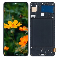 Großhandel 6,7 Zoll OLED LCD Display für Samsung A71/A715 Handy Digitizer-Baugruppe mit Rahmen 1 Jahr Garantie 100% Getestet