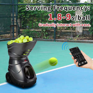 Macchina Lanciapalle da <span class=keywords><strong>Tennis</strong></span> Portatile con Scocca Solida Antiurto, Bassa Rumorosità, Uscita Palla Costante, Controllo APP+Telecomando per Uso Quotidiano - Product Image 3
