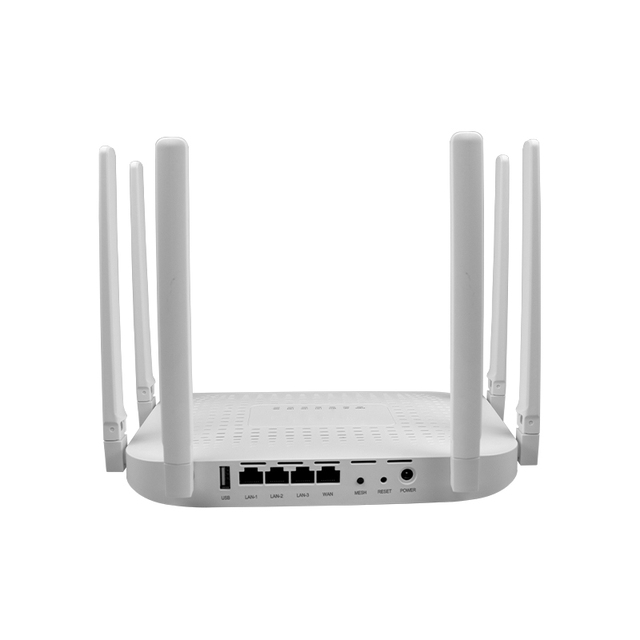 High Speed Giga Dual Band 2.4G 5G USB3.0 Openwrt Openvpn EMCC Passwall Mtk Ax3000 802.11ax Mesh Wifi6 Router