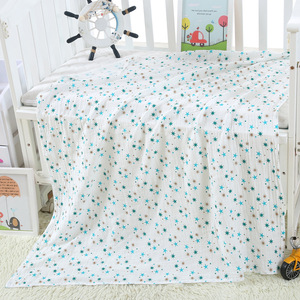 Selimut Bayi Organik 2 Lapis Kain Muslin 100% Katun Organik Bersertifikasi GOTS 600TC Desain Dapat Disesuaikan - Product Image 2