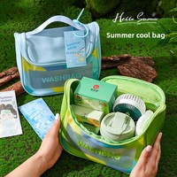 Cadeau d'été rafraîchissant : Ensemble cadeau d'affaires personnalisé en PVC, ventilateur de refroidissement anti-chaud au style frais, pour le team building et les bienfaits pour le personnel