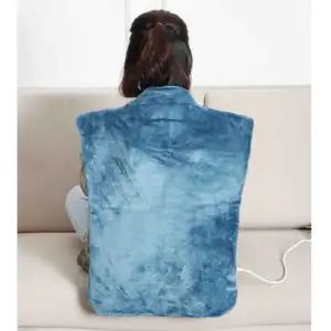 Masseur de dos avec coussin chauffant shiatsu gilet de massage du dos cou épaule massage coussin chauffant