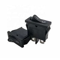 10A250V/16A125V 21*7.5mm 2Pin interrupteur à bascule interrupteur carré PA66 matériau interrupteur à bascule certifié UL