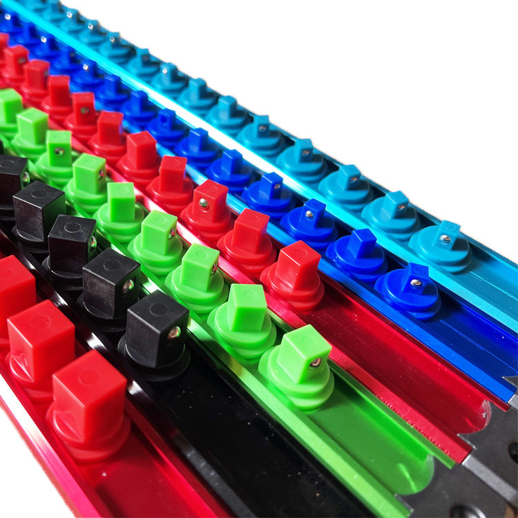 Aluminium Socket Organizer, 6PCS Set Socket Organizers for Mechanics ...