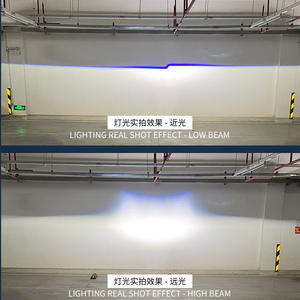 เลนส์โปรเจคเตอร์ไบซีนอน GZTOPHID ขนาด 3 นิ้ว รุ่น K60 ไฟหน้า LED แสงสูง/ต่ำในตัว ไม่ต้องดัดแปลง ใช้ได้กับรถยนต์ทั่วไป H4H79005 Aviation - Product Image 4