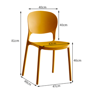<span class=keywords><strong>Sedie</strong></span> da Pranzo XY di Alta Qualità, Design Minimalista Moderno, Impilabili, <span class=keywords><strong>Colorate</strong></span>, in Plastica <span class=keywords><strong>per</strong></span> Esterni, <span class=keywords><strong>per</strong></span> <span class=keywords><strong>Cucina</strong></span> e Arredamento Casa - Product Image 5