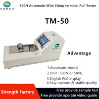 Tester la force de retrait du terminal. Testeur de traction de borne à sertir automatique 500N applicable à tous les types de bornes