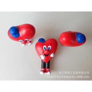 Figura de Juguete de Espuma de PU en Forma de Corazón, Adorno Decorativo para el Día de San Valentín - Product Image 3