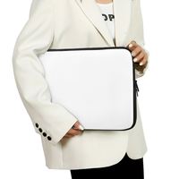 Custom Business Laptop Sleeve Material DE BUCEO Cierre de cremallera Escuela Viajes al aire libre Imprimir Demanda Computadora Moda Diseño de lujo
