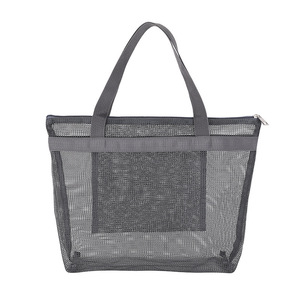 Sacs en filet robustes SH portables à séchage rapide de 5 pouces avec 4 à 6 compartiments pour l'organisation de la salle de bain, les jouets de plage et le rangement sous la douche - Product Image 3