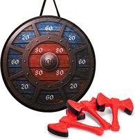 Cible de lancer de hache classique vierge avec logo personnalisé, jeu suspendu pour marque privée, cadeau promotionnel, vente en gros et revente