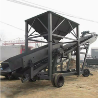 Machine de criblage portative sur roues 2YS1860 |   Écran de criblage mobile pour la construction routière